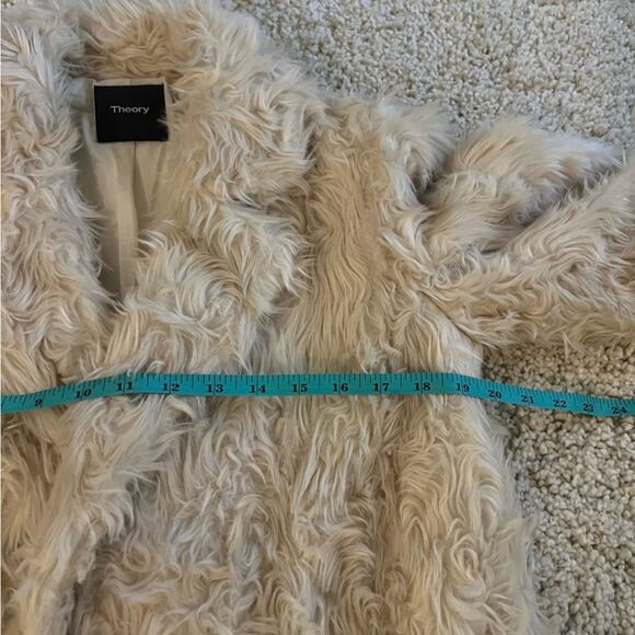 Theory Clairene Faux Fur Coat - Picture 8 of 9
